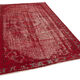 Tapis noué à la main vintage turc des années 1970 177 cm x 268 cm tapis rouge