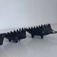Vintage 1950 hedgehog ashtrays by Walter Bosse for Hertha Baller