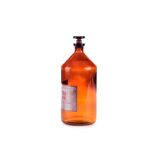 Brocante apothecary bottle 1 ltr with various prints