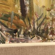 Huile sur toile originale suédoise – « Paysage » par Arvid Herbert