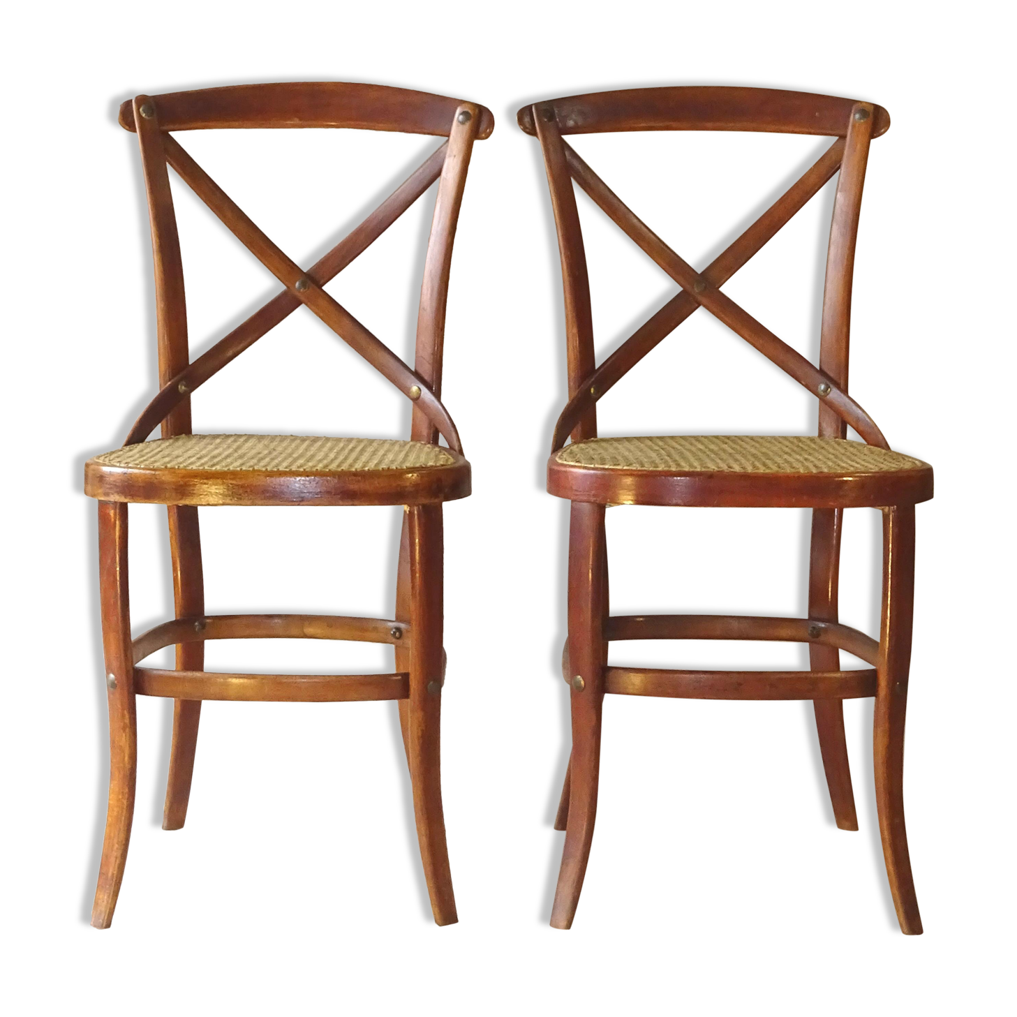 Chaises Lattenstuhl N°145 par Kohn vers 1904