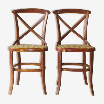 Chaises Lattenstuhl N°145 par Kohn vers 1904