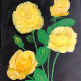 Bouquet of yellow roses