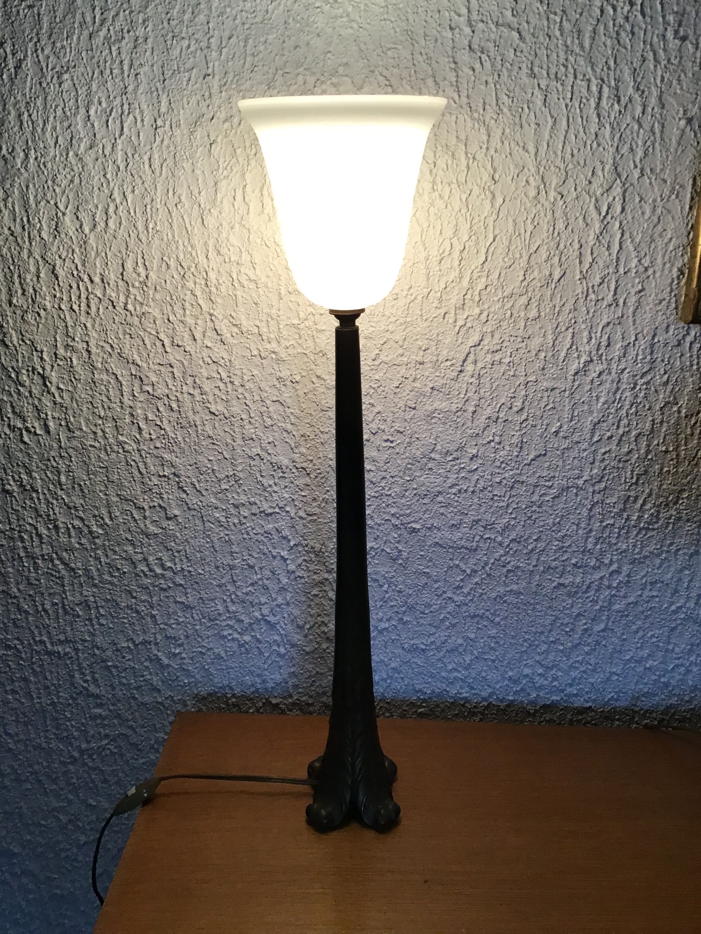 Lamp years 40s bronze