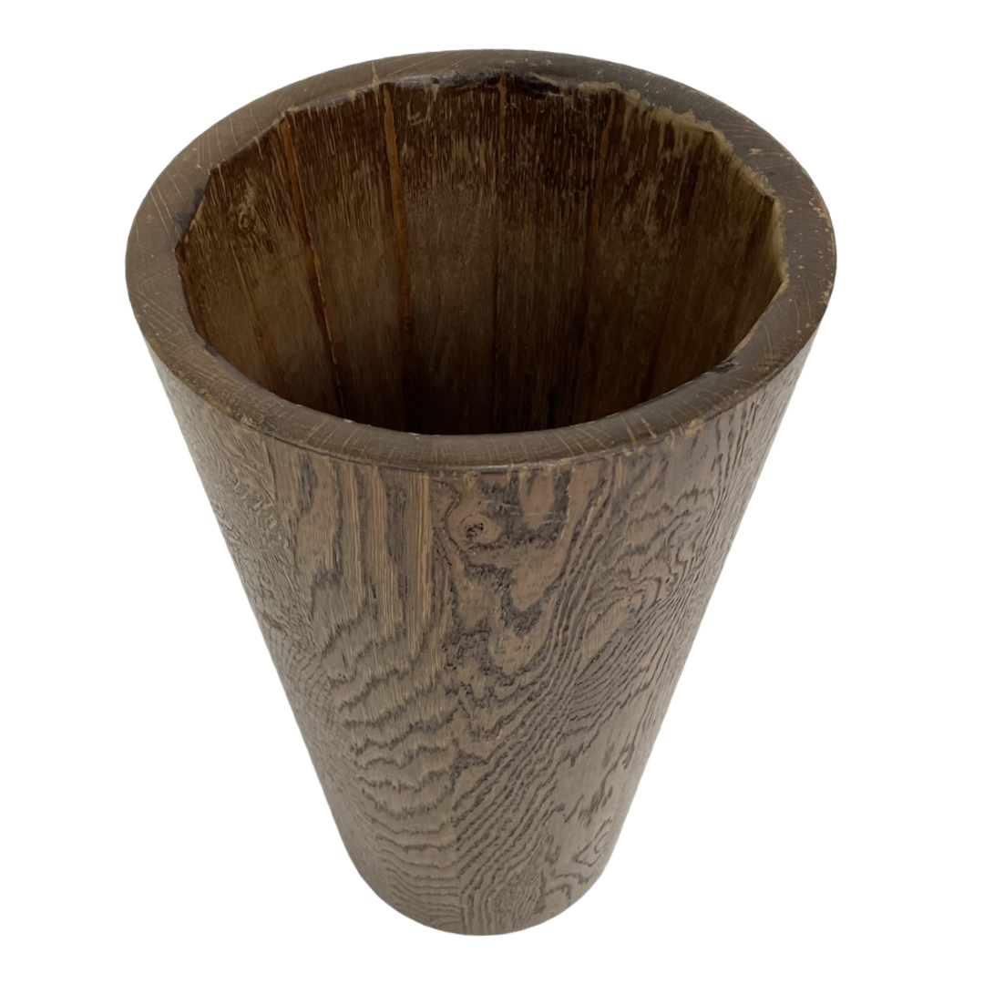 Vintage umbrella holder basket storage design of the 1960