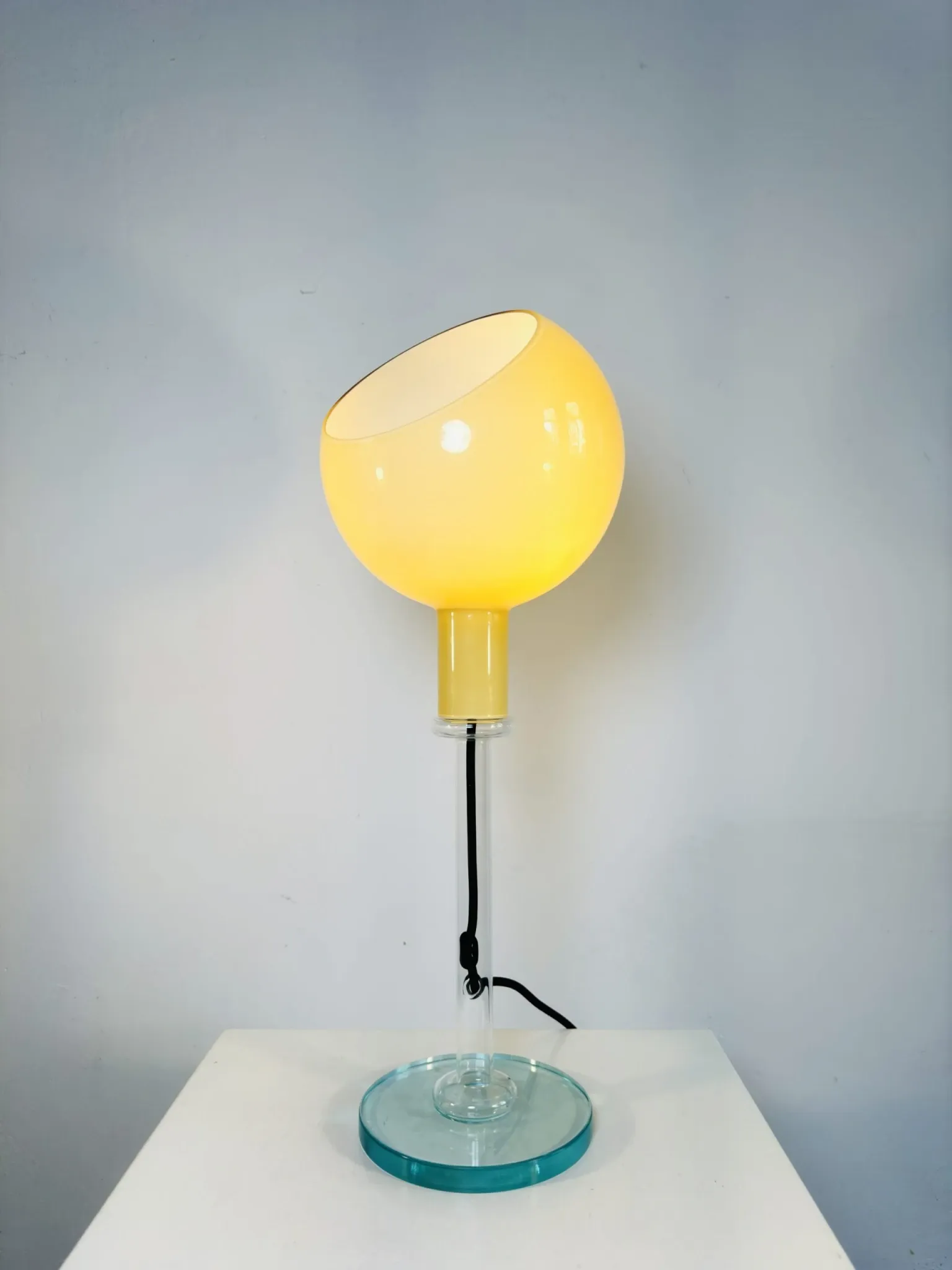 Parola Table Lamp By Gae Aulenti & Piero Castiglioni For Fontana Arte, Italy, 1980S