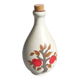 Ceramic bottle with cork stopper