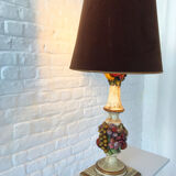 Lampes sur pied en bois sculpté