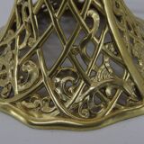 Brass table lamp, 1900s
