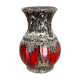 Vase en poterie Zig Zag fabriqué par Scheurich, Allemagne, années 1970