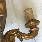Pair of florentine wall lamps