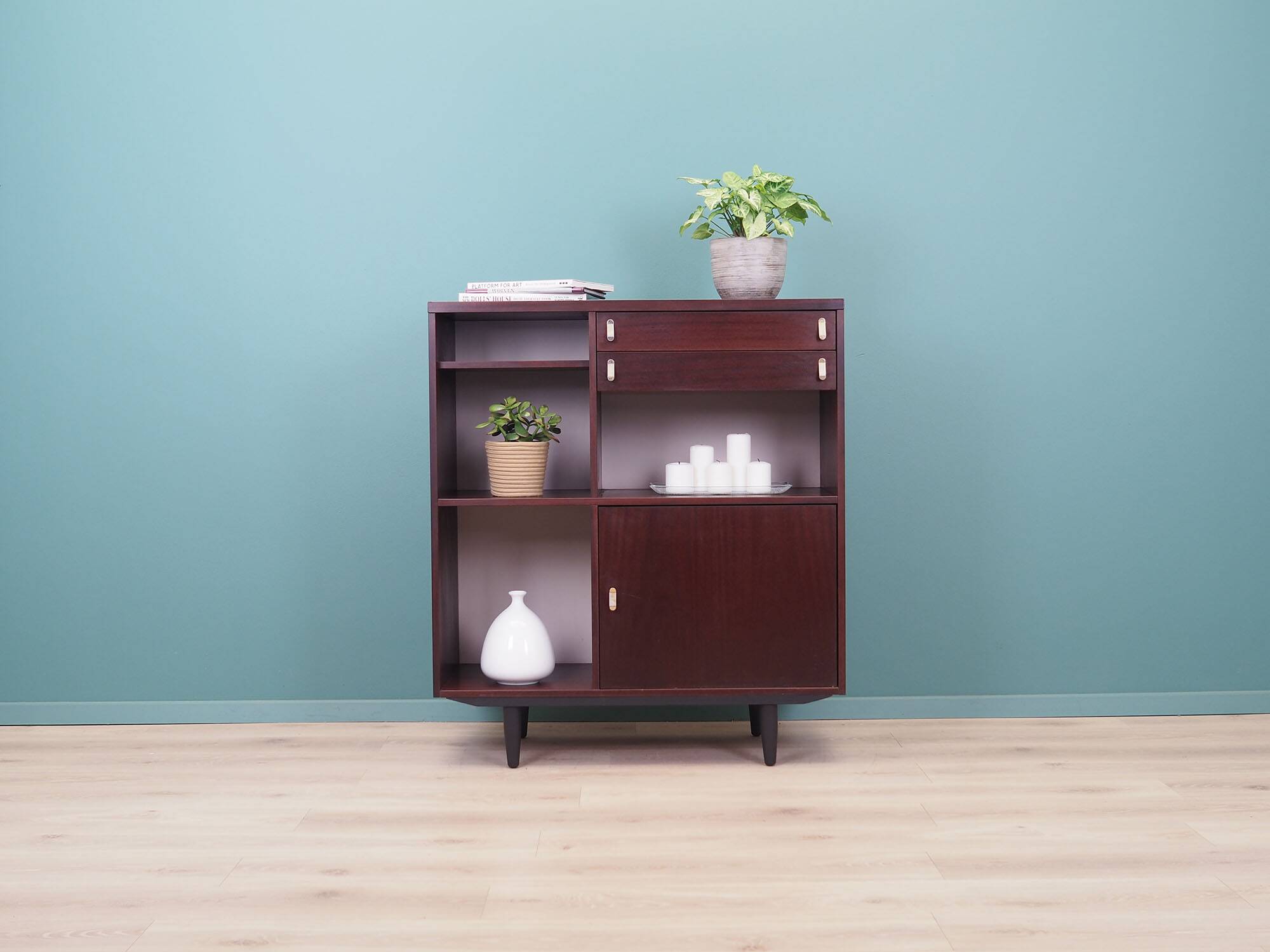 Mahogany dresser, Swedish design, 1960s, manufactured by Ulferts