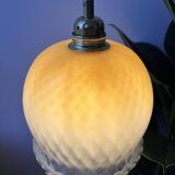 Large tropical style pineapple pendant light