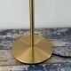 Table lamp globe in chiseled glass