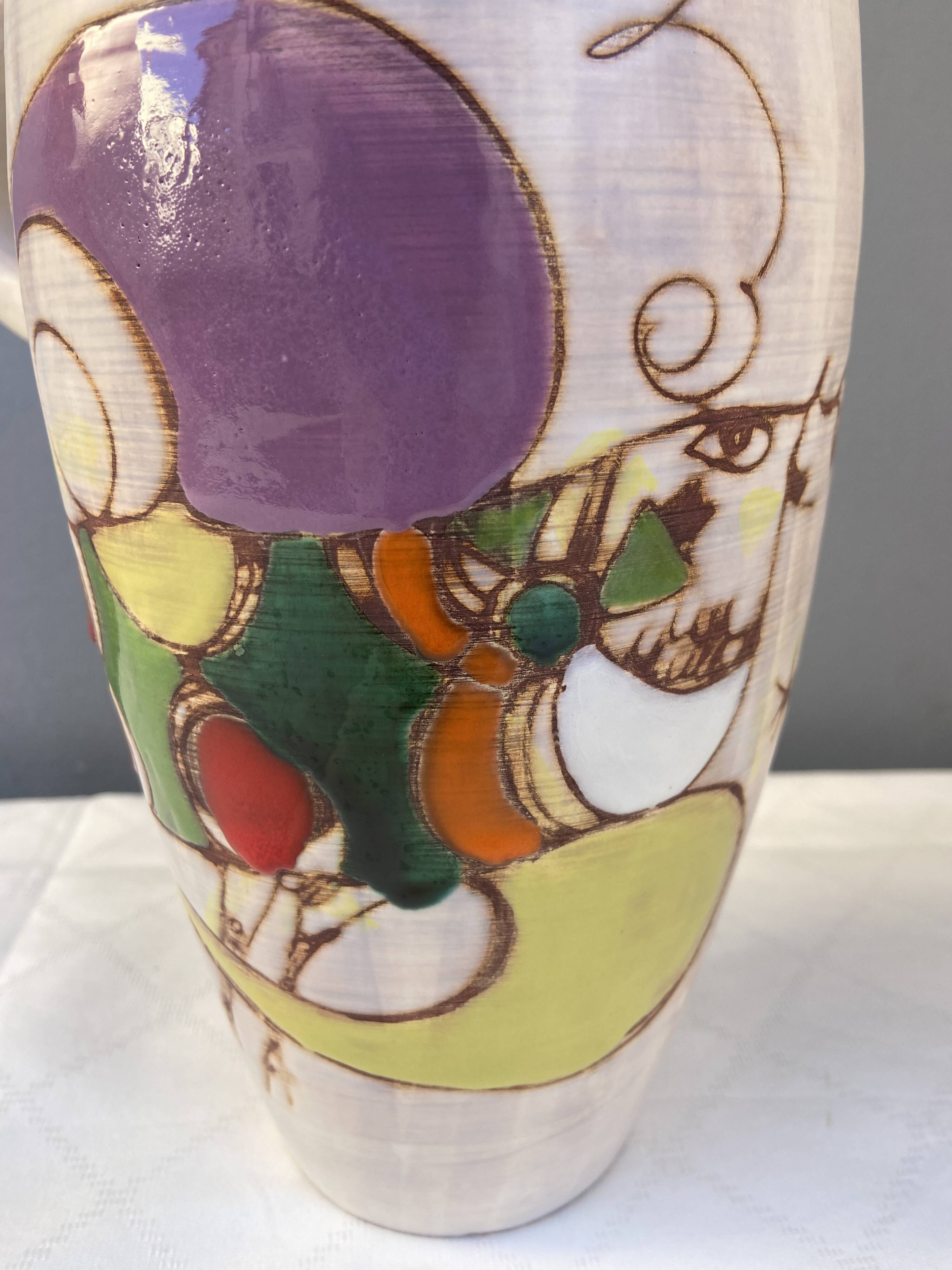 Ceramic jug Marie Thérèse Treinen 1960s