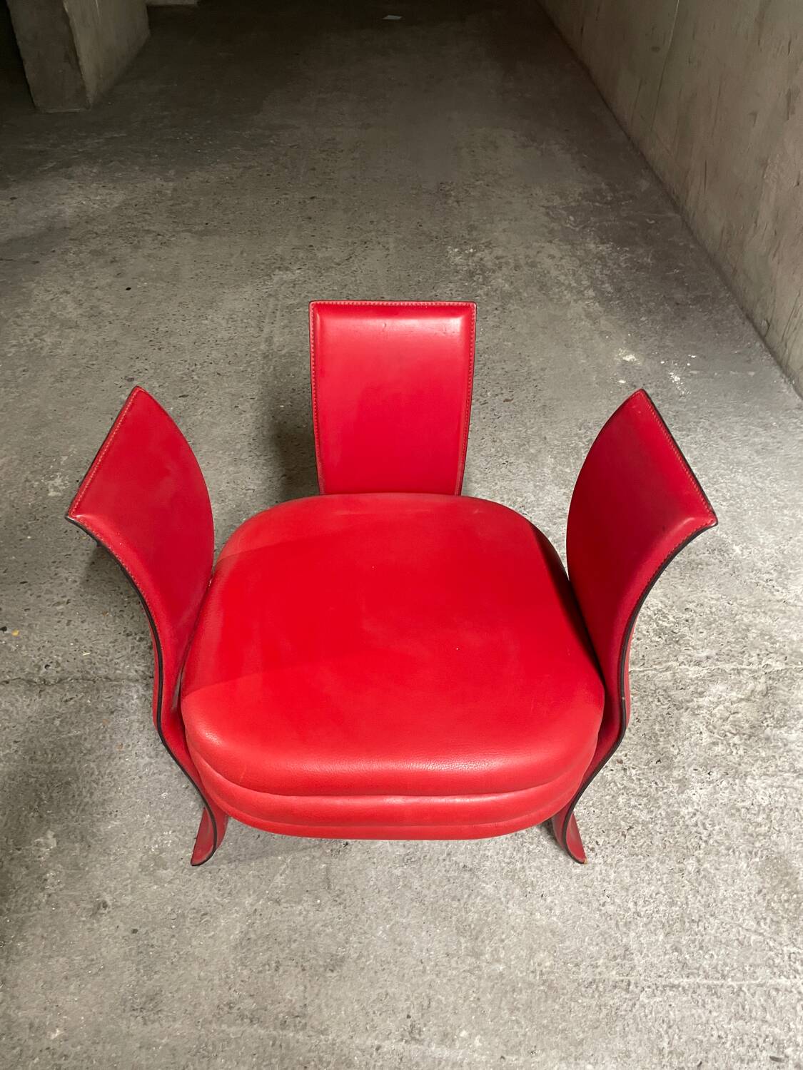 Italian postmodernist armchair, 1980