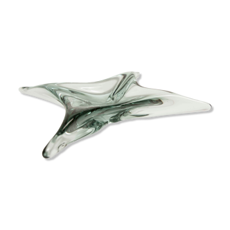 Ashtray Murano glass green