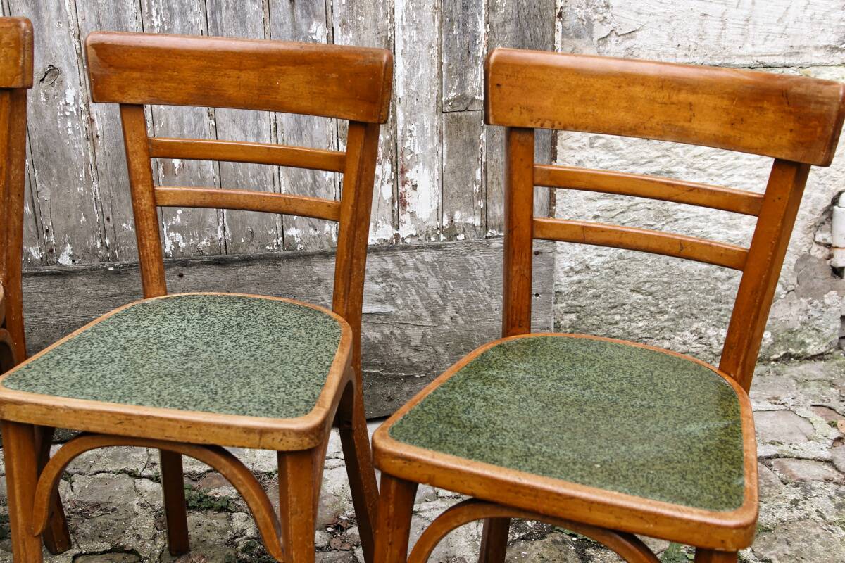 Set of 6 Baumann bistro chairs