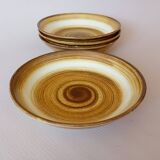 4 Longchamp calotte plates
