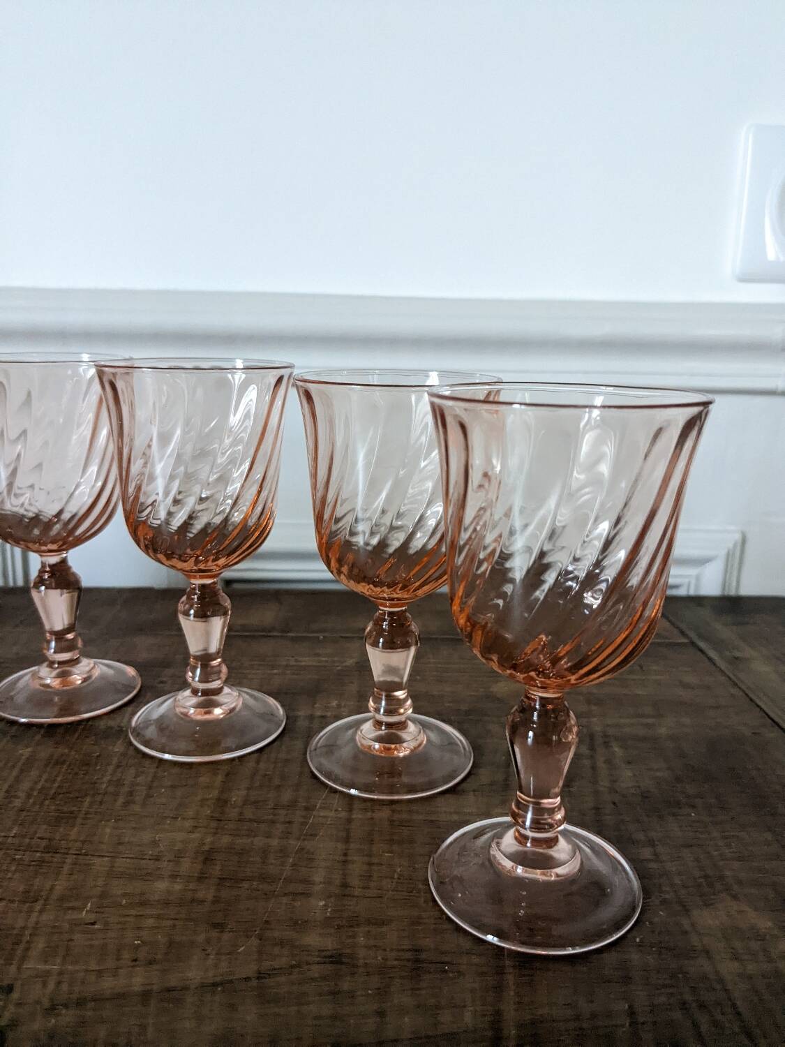 Eight Rosaline glasses
