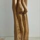 Stylised vintage female sculpture from the 1960s with organic shapes.