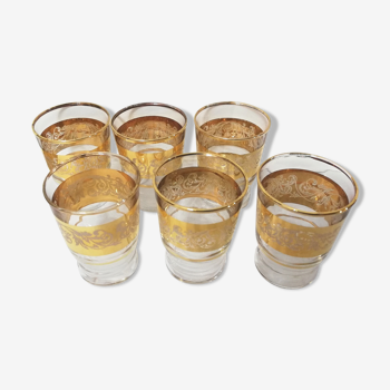 Lot de 6 verres à liqueur