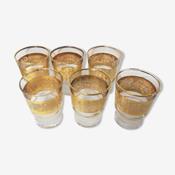 Set of 6 liquor glasses