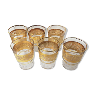 Lot de 6 verres à liqueur