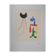 Joan MIRO: Surrealist Couple, signed lithograph