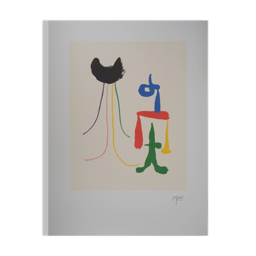 Joan MIRO: Surrealist Couple, signed lithograph