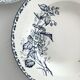 4 deep plates ironstone butterflies "Carmen" Sarreguemines