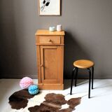 Vintage solid pine jam cupboard