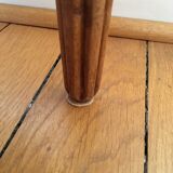 2-level art deco pink side table