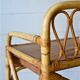 Rattan and bamboo desk