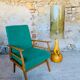 Fauteuil vintage de style scandinave circa 1960