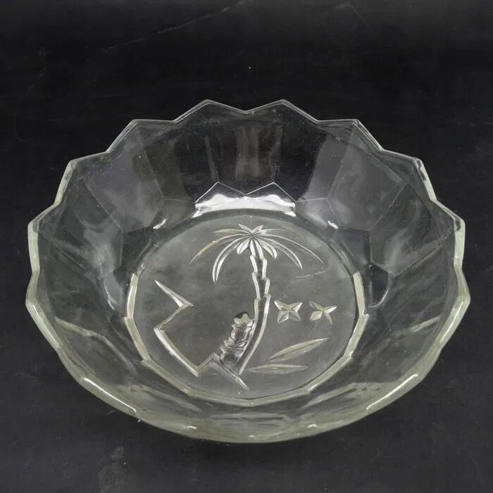 J7T Hydrangea Art Deco Bowl