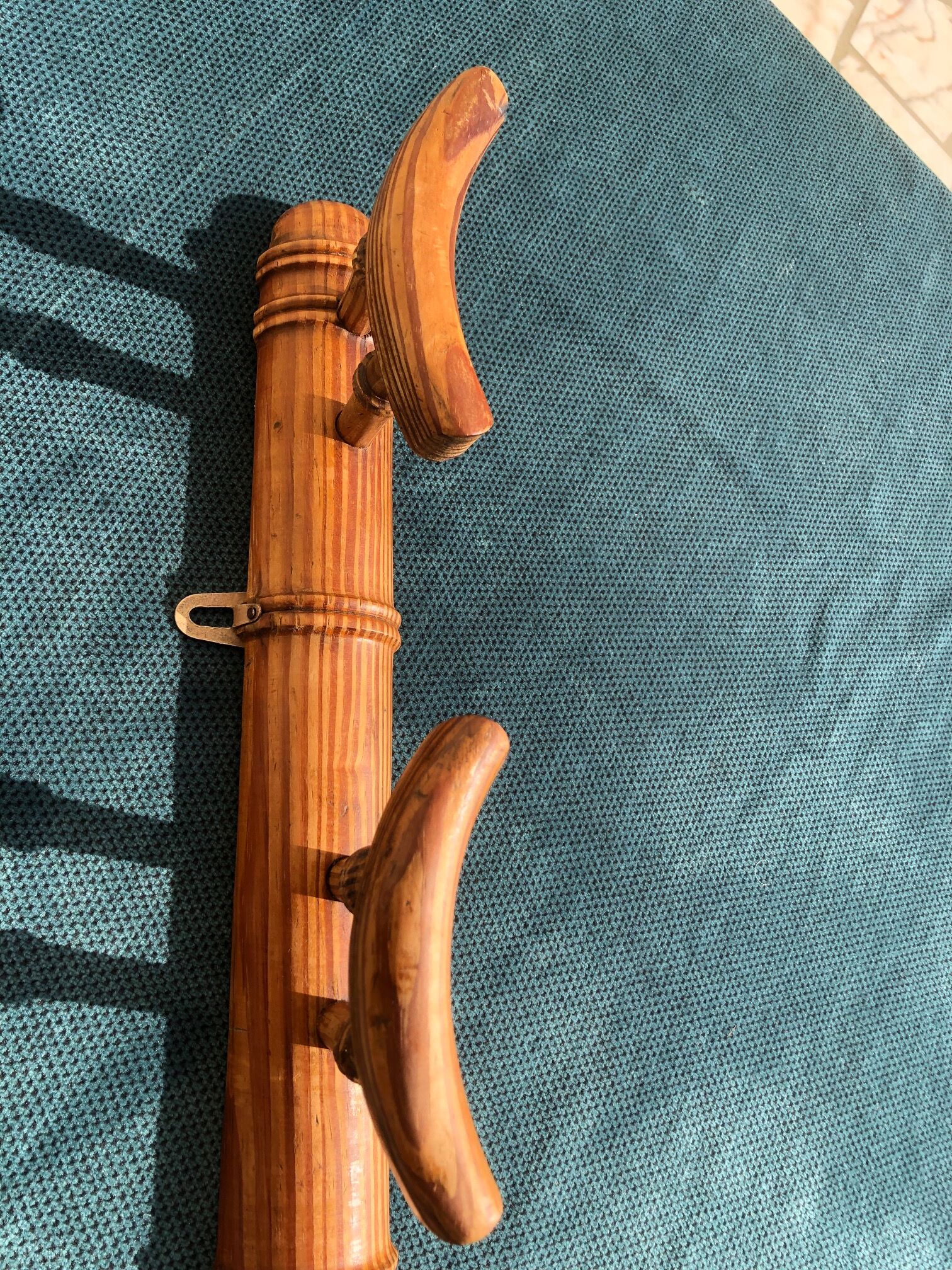 Old coat rack 6 hooks