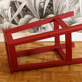 Wooden workshop stool