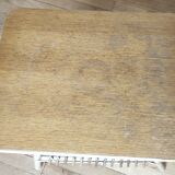 Vintage rattan table