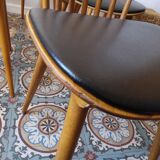 Lot de 6 chaises Baumann