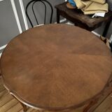 Solid wood table