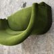 Toad sofa in green velvet