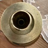 Old brass candle holder