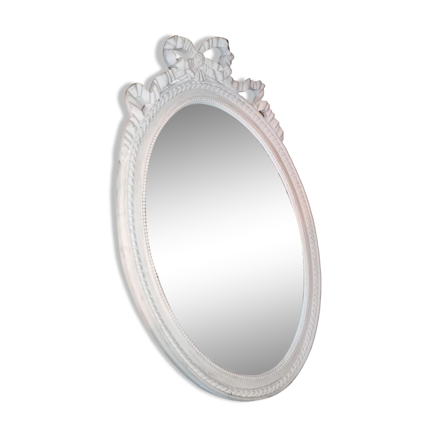 Nude / white mirror 34x48cm