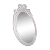 Nude / white mirror 34x48cm