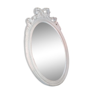Nude / white mirror 34x48cm