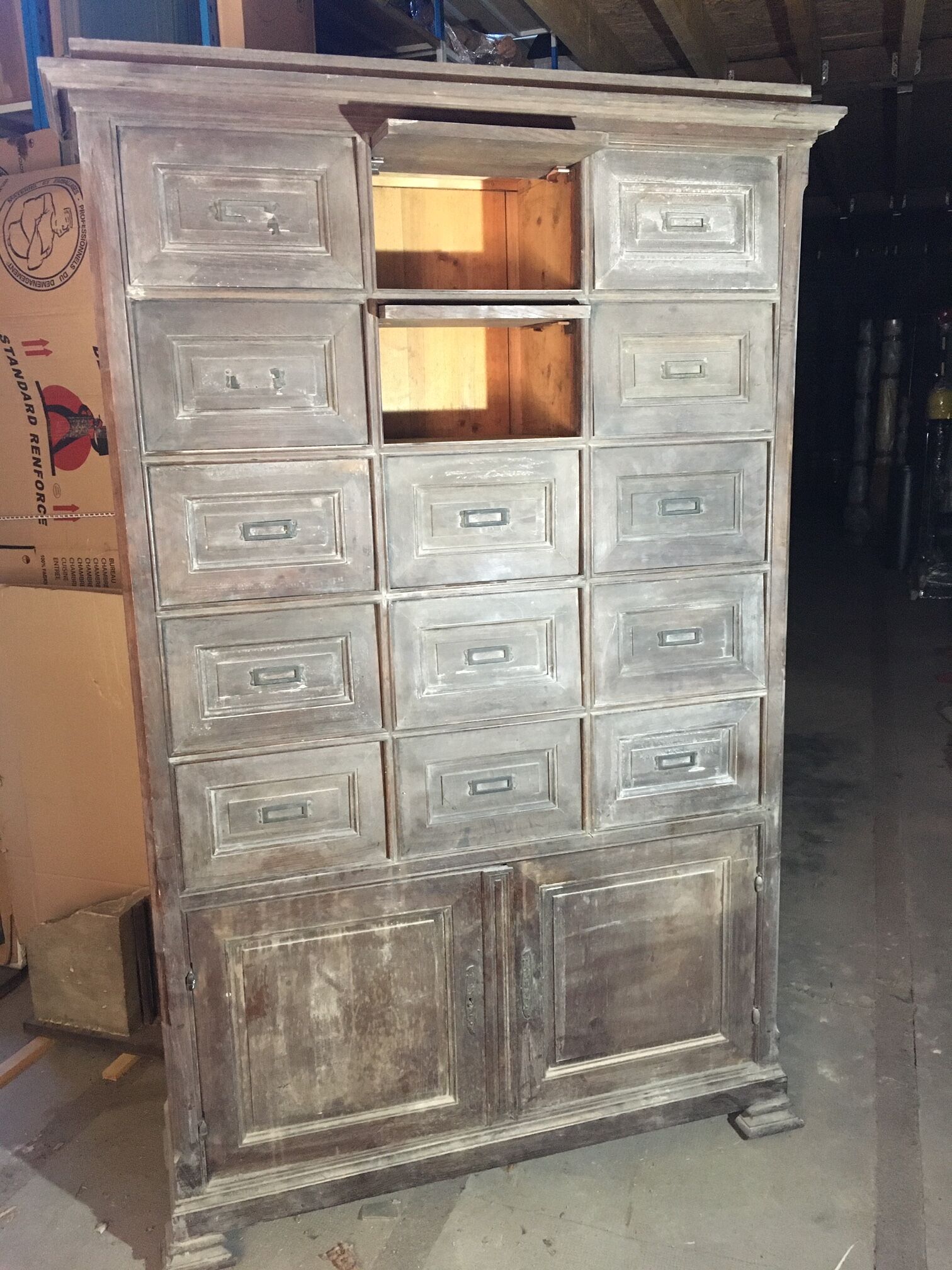 Wooden storage furniture