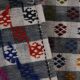 Vintage Turkish kilim handwoven 210x303 cm