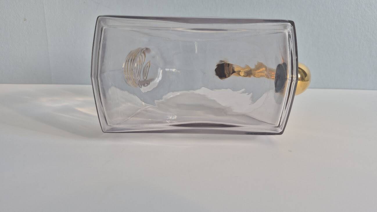 Art Deco glass carafe