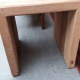 Two Brutalist nesting tables, Flamant house